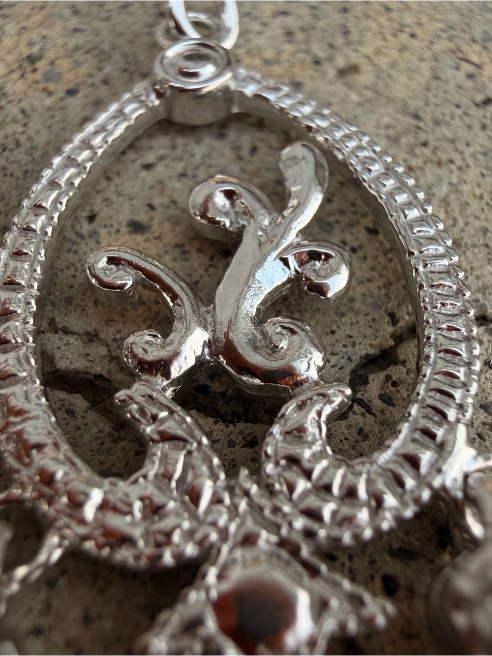4.40 CTW Sapphire & Diamond Sterling Silver Chandelier Earrings - Picture 11 of 15
